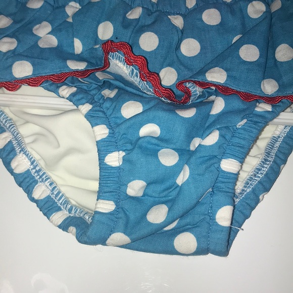 Little Girls 2 Piece Swim suit Castles and Crowns - Picture 6 of 6